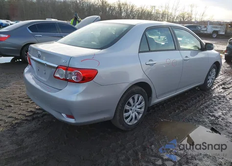 2012 Toyota Corolla Le z USA, uszkodzony, nr VIN 2T1BU4EE1CC758433